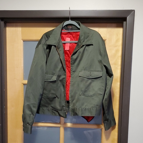Lee Prest Winterized Jacket with Green and Red Accents